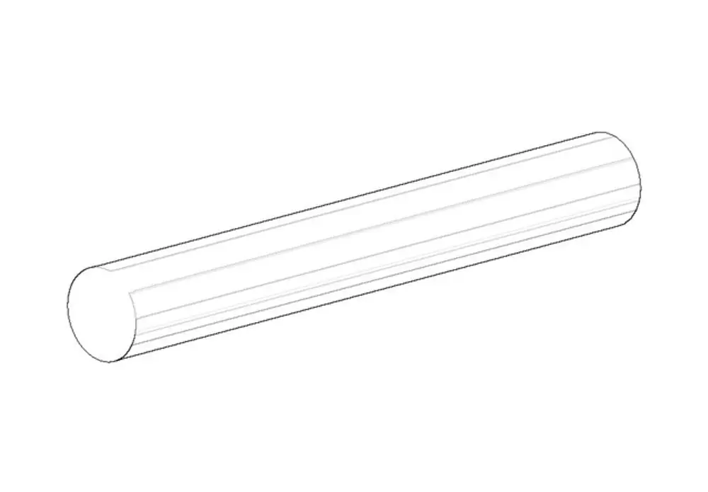 DORNBRACHT Halter ERSATZTEILE 90179756700 D. 13 x 96 mm chr gebürstet, 90179756700-93 Galeriebild 1